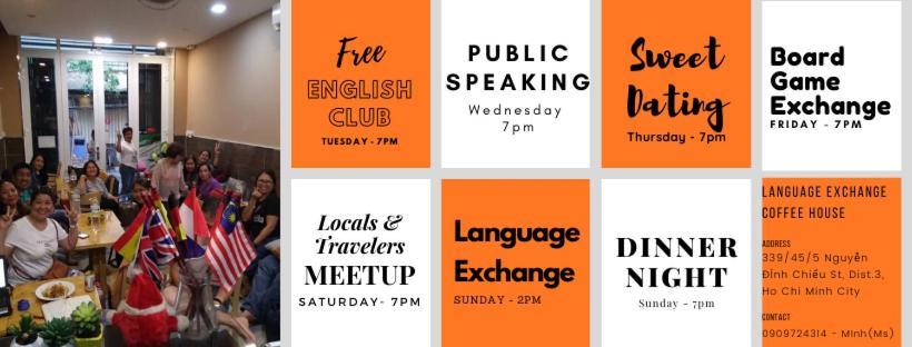 Language Exchange Hostel 1 Ho Si Minh-város Kültér fotó